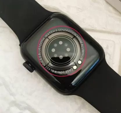 T55 SMART CALLING ,WATSAPP FACEBOOK FITNESS WATCH XL SIZE BLACK CLOUR DUEL STRAP Smartwatch  